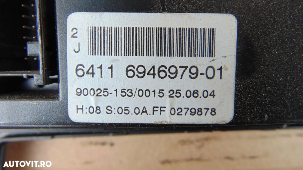 Panou AC BMW Seria 5 E60/E61 an 2004-2010 cod 64116946979-01 - 3