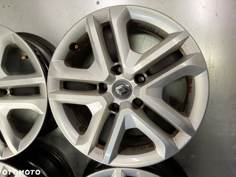 Felgi strukturalne Renaul Megane III IV Captur II Kadjar Kangoo III 6,5Jx16 et41 5x114,3 - 2