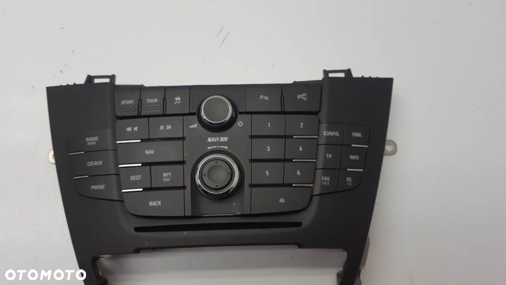 RADIO OPEL INSIGNIA A (G09) 2008 - 2017 2.0 CDTI 4x4 (68) 118 kW [160 KM] olej napędowy 2010 - 2017 20997890 - 2