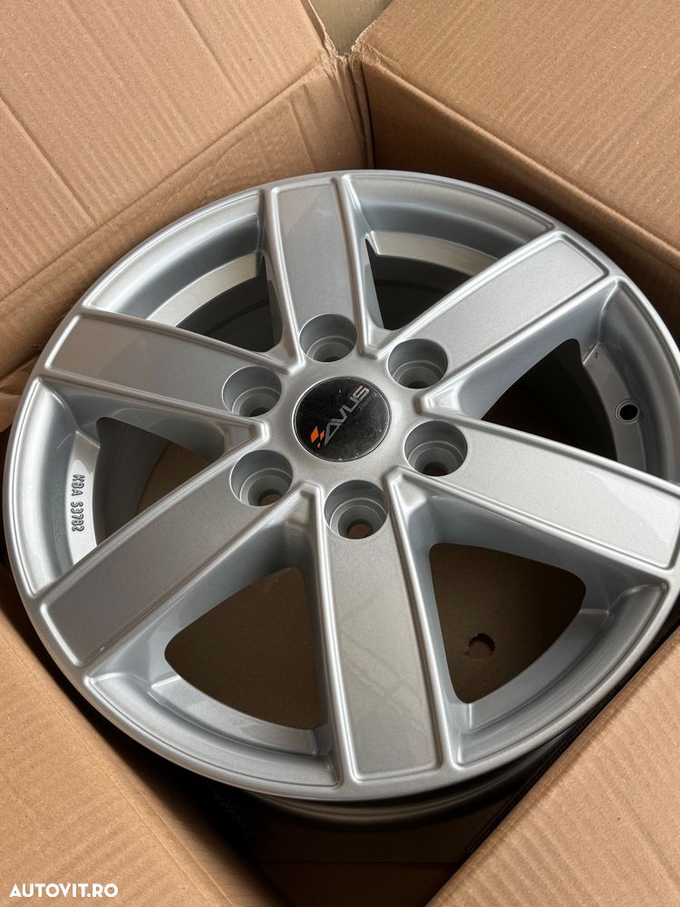 Vând jante aliaj iveco pe 16” 6x125 Avus noi - 4