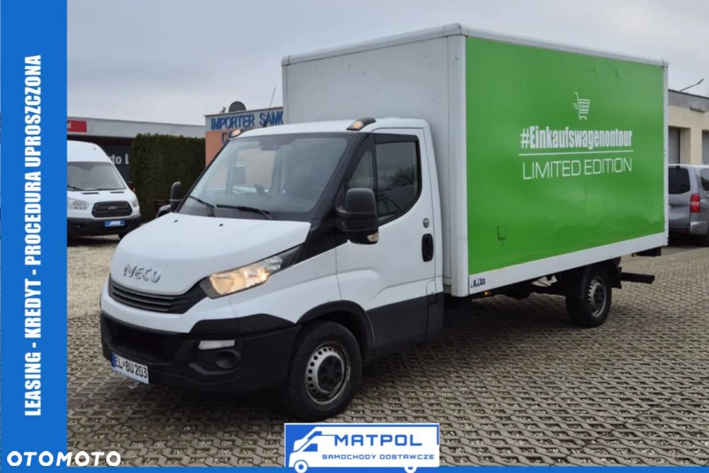Iveco Daily 35S16 Hi-Matic, Kontener 8PAL, winda 750KG