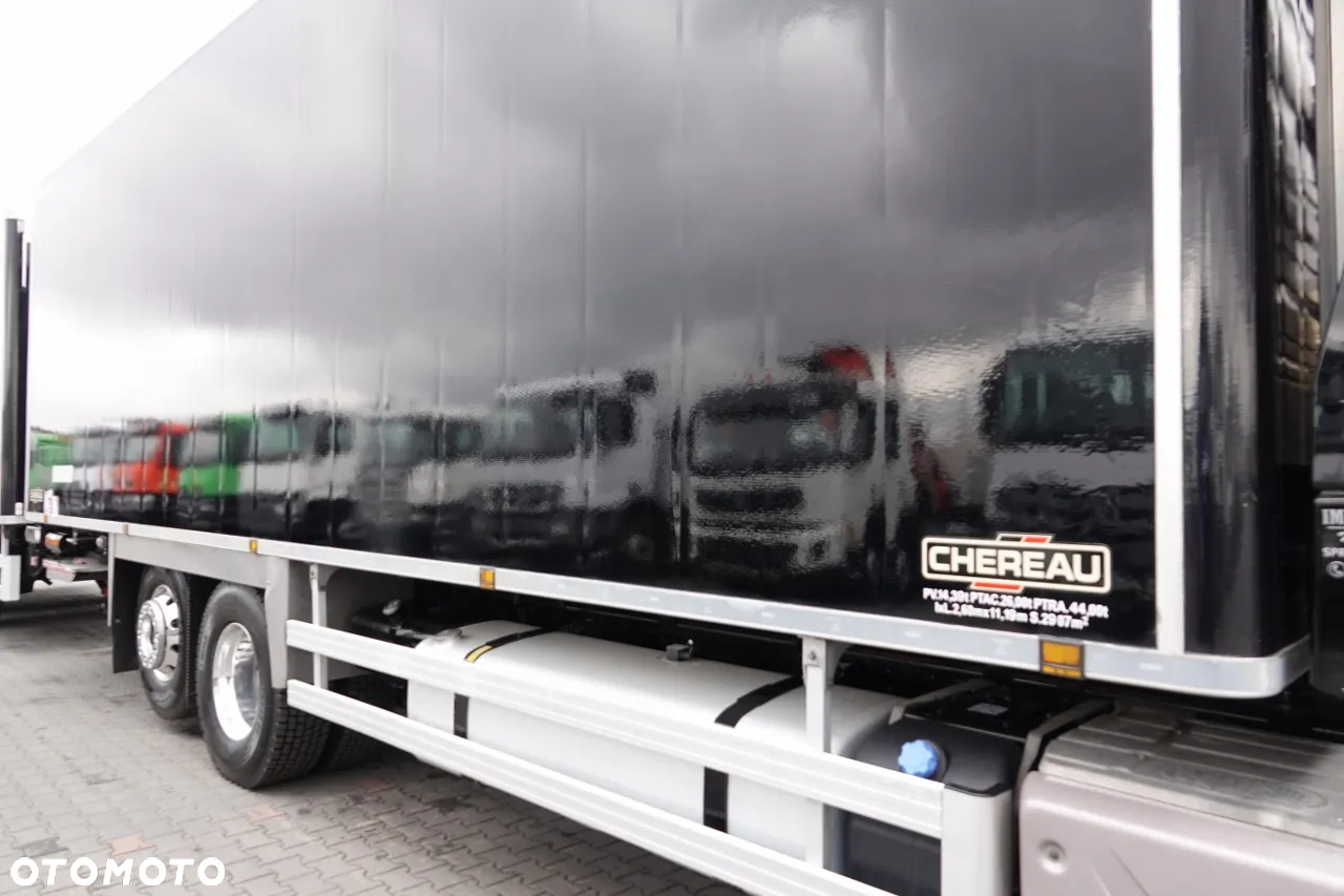 Renault T 480 / 6X2 / ZESTAW TANDEM  CHŁODNIA   / CARRIER SUPRA 1150 MT  /  WINDA ZAŁADOWCZA /  + PRZYCZEPA  CHEREAU / OPONY 100% / ALUSY / SAF / PO ZŁOTYM KONTRAKCIE SERWISOWYM - 14