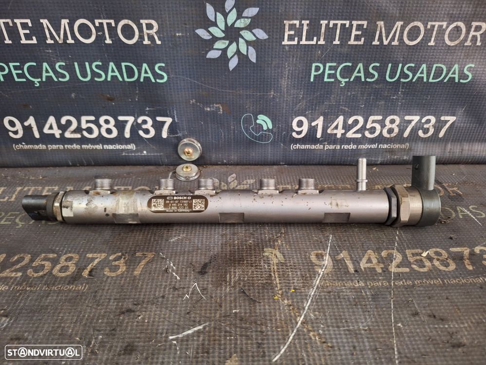 Régua injeção usada BMW SERIE 118D 318D E87 E91 2.0D N47 143CV 0445214182 BOSCH - 1