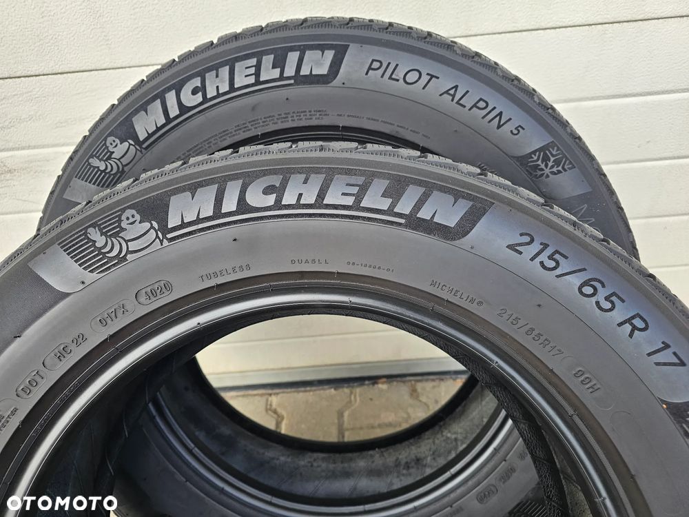 (O203) 215/65R17 99H 6,5mm 20r / Michelin Pilot Alpin 5 - 6