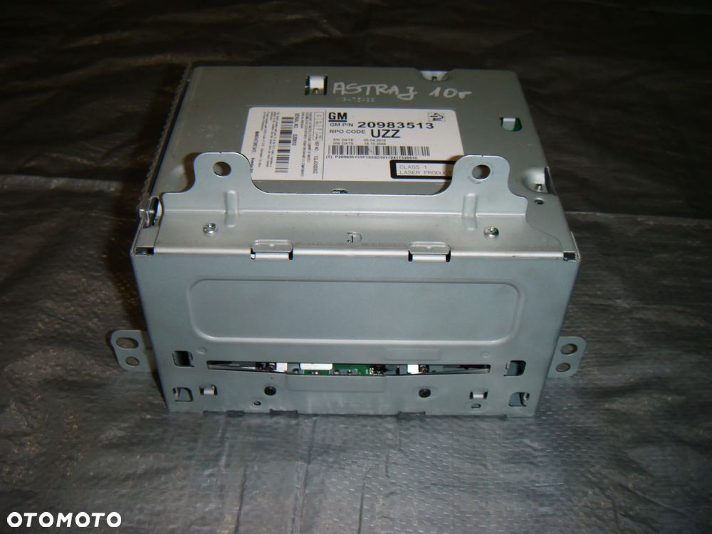 opel astra J 10r radio 20983513 - 1
