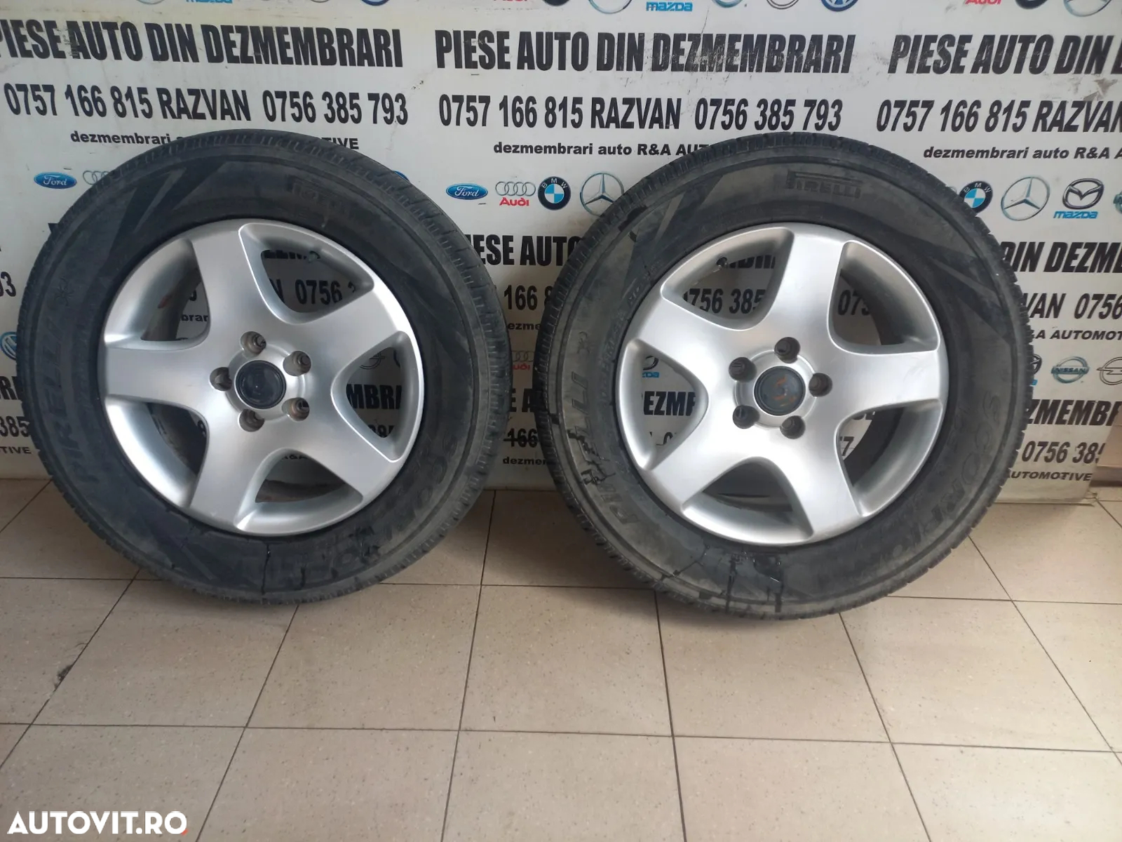 Jante Janta Aluminiu 235/65R17 Vw Touareg 2.5 Tdi 5x120 La Prezoane - 6