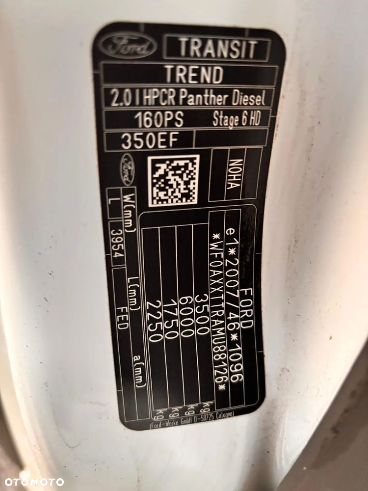 Ford TRANSIT KONTENER WINDA - 18