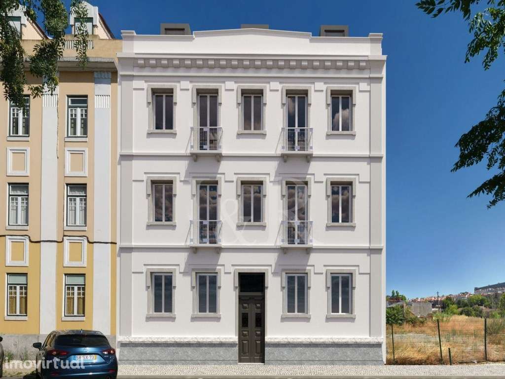 Apartamento T1+1 com terraço junto ao jardim Gulbenkian - Grande imagem: 5/18