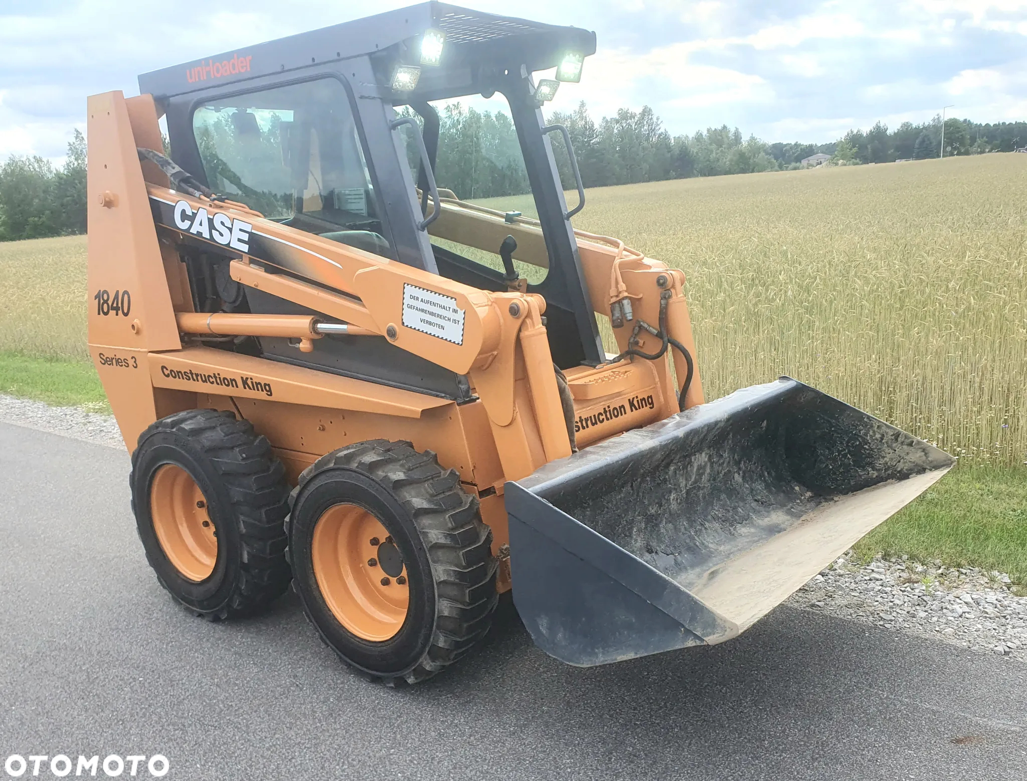 Case 1840 series 3 Bobcat Caterpillar - 4