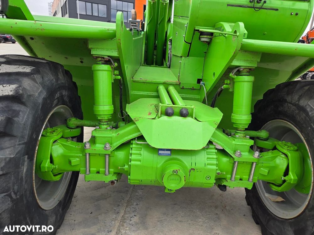 Merlo CA SI O MACARA de 12t, P120.10, ridica 12t la 5m si 7t la 10m, 1.164h, 2018, furci, cupa 3,5mc, Masa operational 15,6t, sistem protectie cu 3 camere/parte, protectie cabina, Aer cond, cilindri de MACARA, posibil leasing 2 ani, PROMOTIE 93.900 EUR+Tva - 31