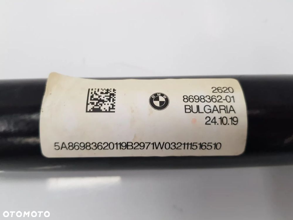 Wał napędowy przedni BMW 2.0D X-DRIVE 4x4 BMW G11 G12 G20 G21 G30 G31 G38 G01 X3 G05 X5 G06 X6 G07 X7 X3M F97 X3 8698362 - 5