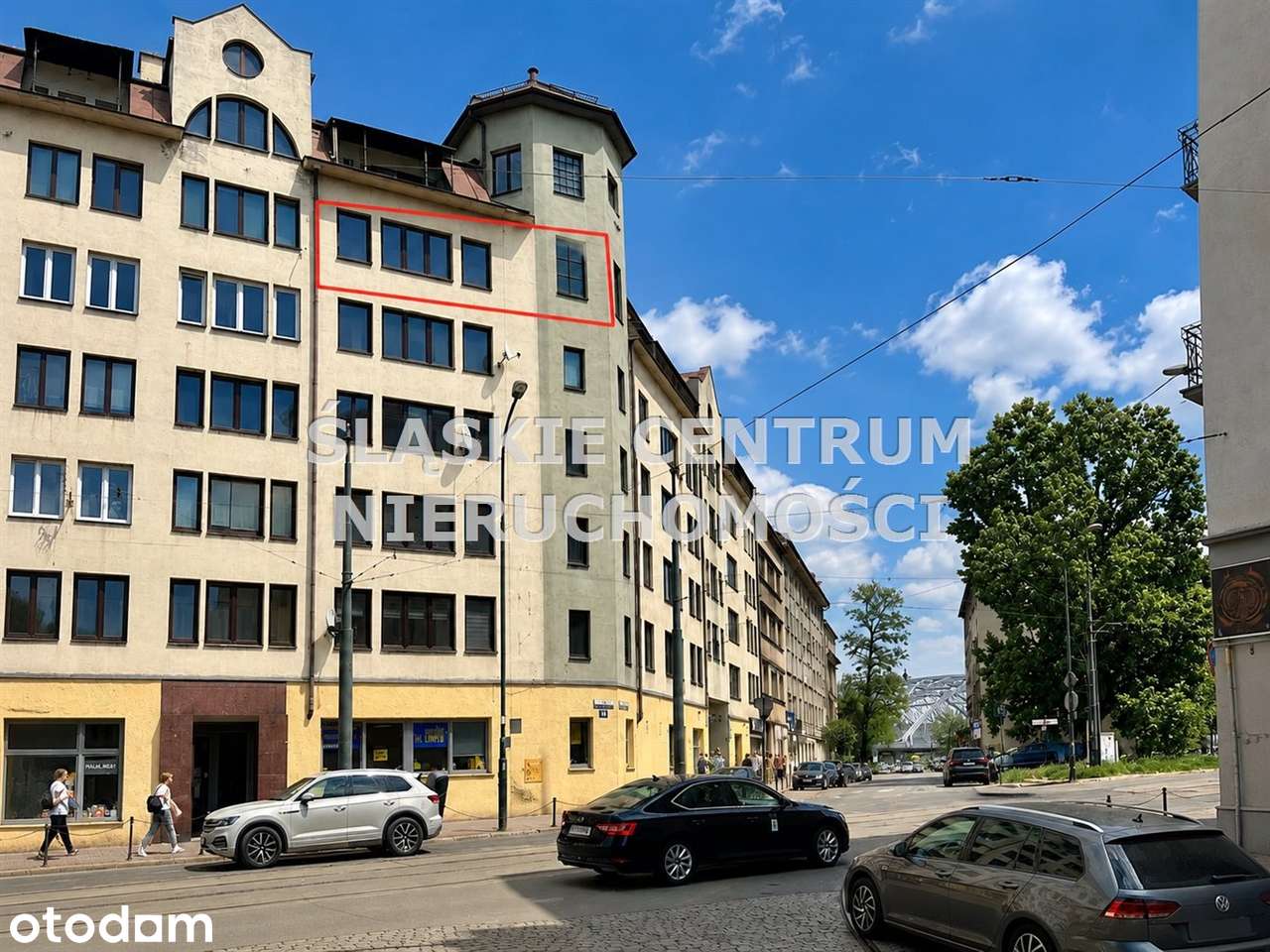 3 pokoje parking loggia Kraków Starowiślna 88