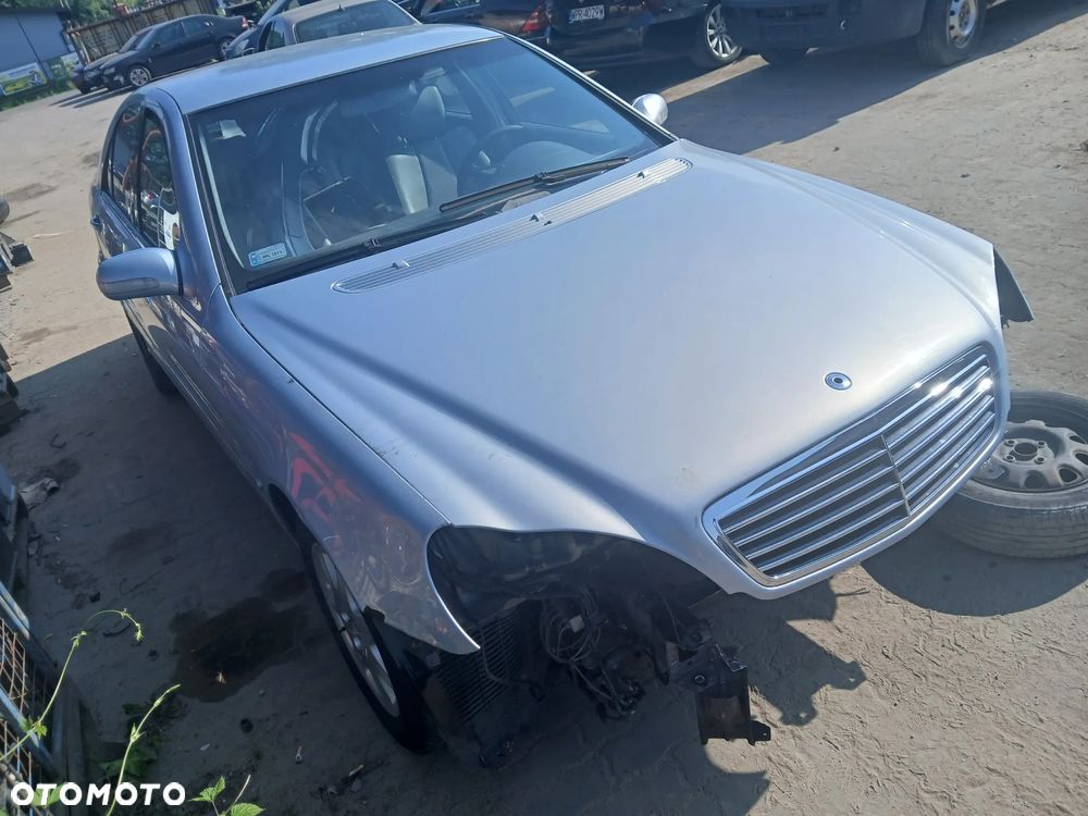 mercedes w220 s klasa 347 maska zderzak lampa grill błotnik drzwi zbiornik paliwa szyba - 1