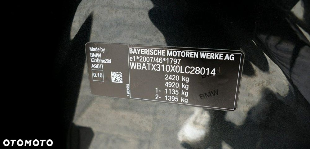 BMW X3 xDrive20d Luxury Line sport - 37