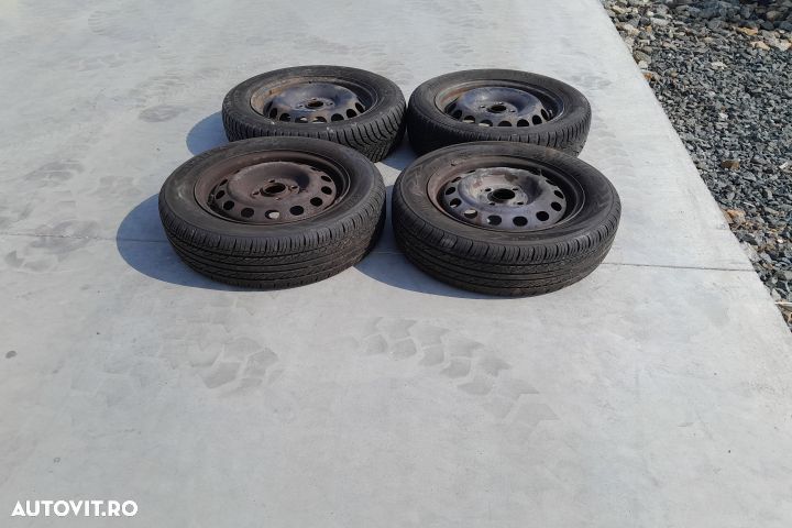 Jante tabla cu anvelope 14 - set 185 / 60 R14 185 / 60 R14 Toyota Ayg - 4