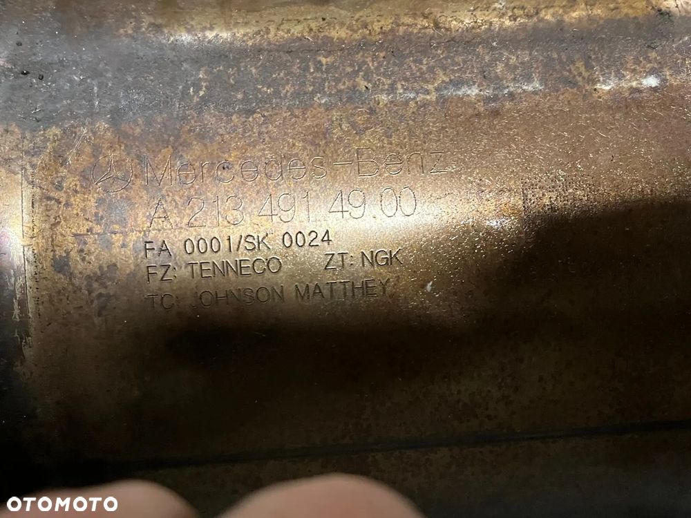 Filtr cząstek stałych DPF Katalizator A2134914900 Mercedes E Klasa W213 E220 2.0 D 143kW - 2