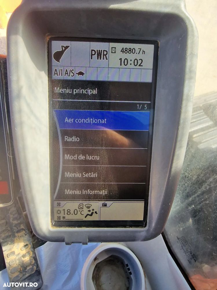 Hitachi ZX135, 2019, 4.880h, LAMA NIVELARE, compact,  15,7tone, Cupla rapida hidraulica, Cupa NOUA, inst picon, 3 camere luat vederi, Ad sapare 6m, Ridica 7,5t, latime 2,49m, Motor Isuzu 104CP, Antifurt, consum 7,8l/h, posibilitate leasing, PROMOTIE 76900EUR - 25