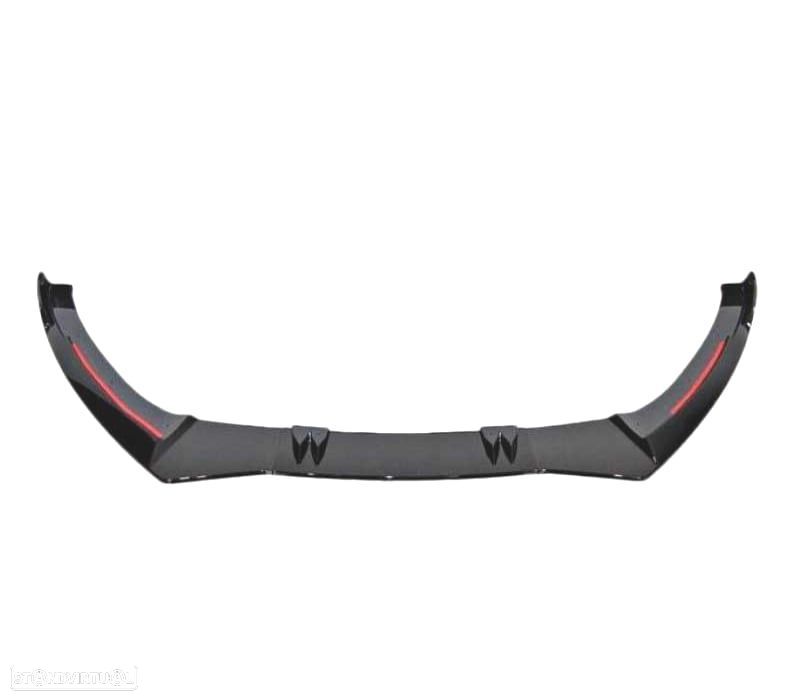 SPOILER LIP DIANTEIRO AUDI TT 8J 06-14 PRETO - 2