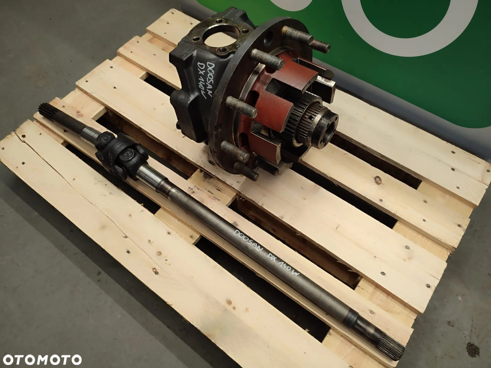 Zwrotnica piasta 4472447032E  Doosan DX 140W - 2