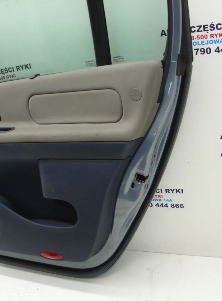 Renault Espace IV Drzwi prawy tył Zamek Szyba Zawiasy Klamka Boczki Ted 47 - 10