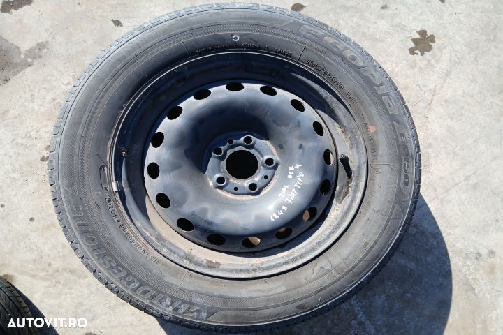 Janta tabla cu anvelopa 15 195/65 R15 ET38 6JX15H2 195/65 R15 ET38 6J - 1