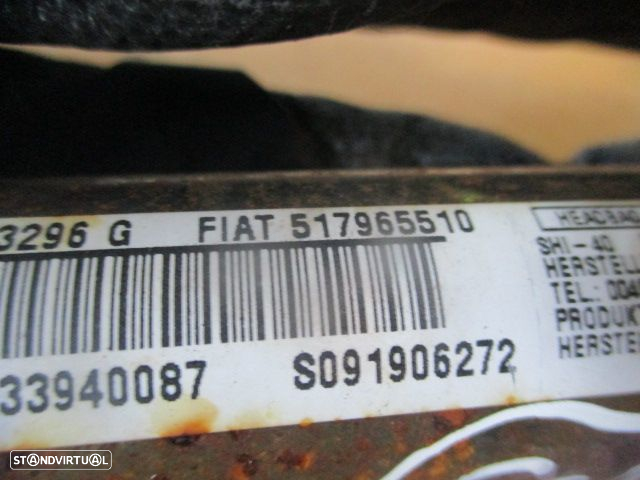 Airbag Cortina 517965510 FIAT GRANDE PUNTO 2009 0P ESQ FIAT GRANDE PUNTO 3 2008 1.3JTD 75CV 5P CINZENTO ESQ - 4
