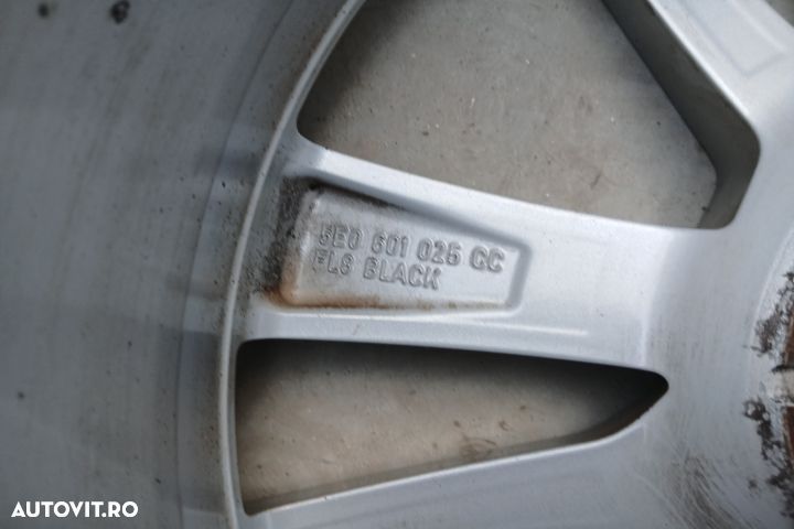 Janta aliaj 17 5E0601025CC 5E0601025BG 7JX17H2 ET49 5E0601025CC 5E060 - 4