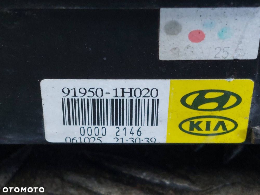 ZESTAW STARTOWY KIA CEED I 1.6 16V 39110-2B500 91950-1H510 95420-1H700 - 9