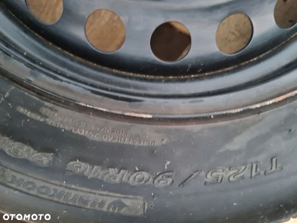 KOŁO DOJAZDOWE ZAPAS 125/90/16 5X108 63,3MM FORD FOCUS MK3 - 6