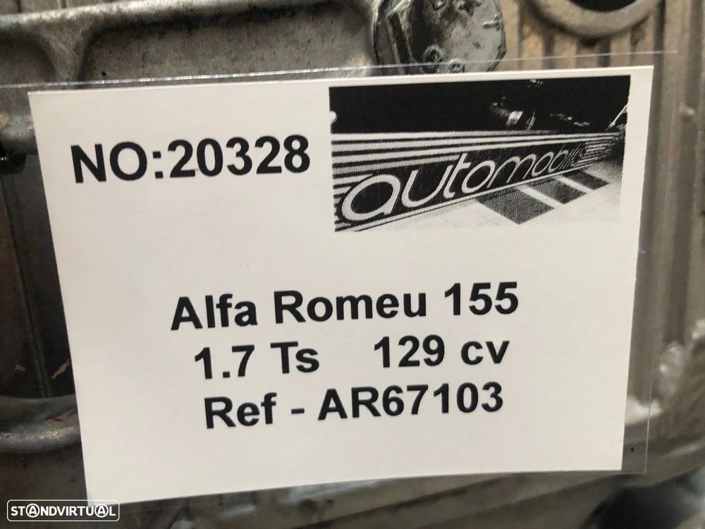 Motor Alfa Romeo 155 1.7 i 129 Cv de 1994 - Ref. AR67103  -  NO. 20328 - 6