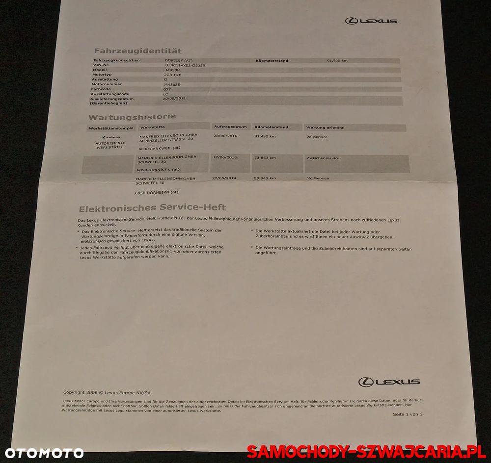 Lexus RX 450h (hybrid) Executive Line - 37