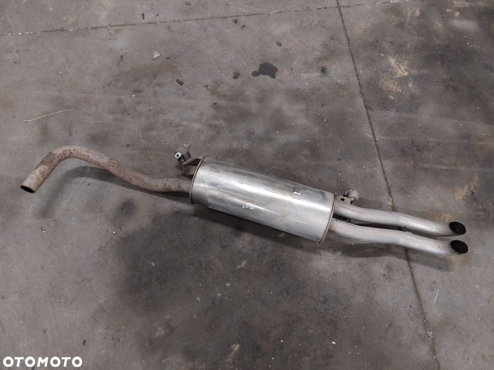 TŁUMIK WYDECH KOŃCOWY AUDI A4 B5 1.9 TDI 4B0253611AQ - 4