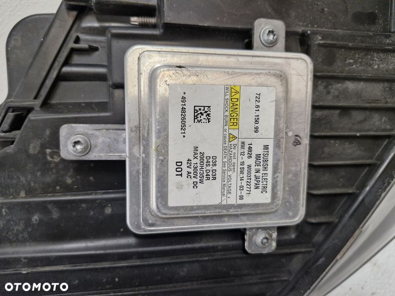 volvo v40 ii 2 lampa reflektor lewy przód lewa przednia  xenon uk 31420009 - 9