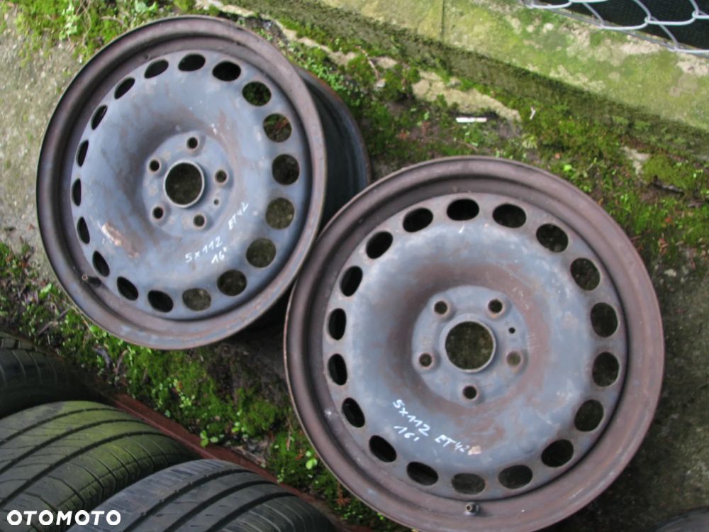 Felga stalowa Volkswagen OE 3C0601027H 6.5" x 16" 5x112 ET 42 - 1