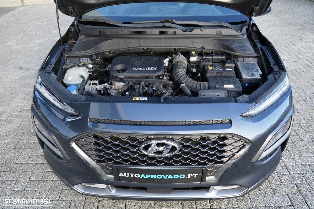 Hyundai Kauai 1.0 T-GDi Pele/Tecido Vermelho - 38