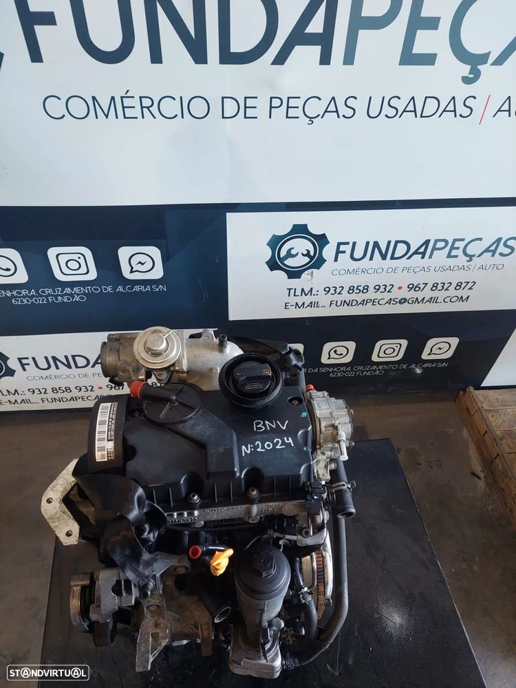 Motor Vw Polo 1.4 Tdi 80 Cv Ref: BNV - 3