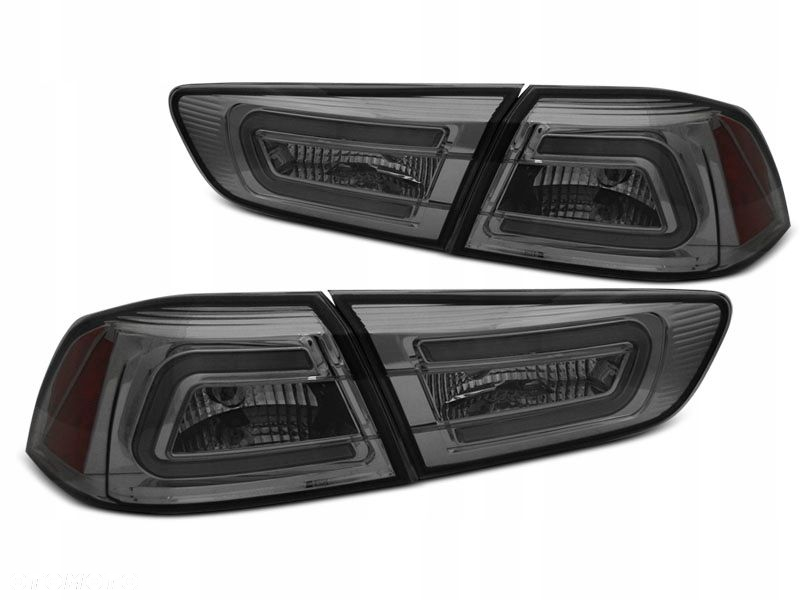 Lampy tyl ne kpl Led Bar Neon Diody Tuning Smoke Mitsubishi Lancer VIII 8 - 2