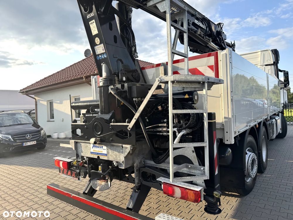 Schwarzmuller Przyczepa burtowa budowlanka 2017 r + Mercedes Actros 26.48 z HDS 2017 r - 21