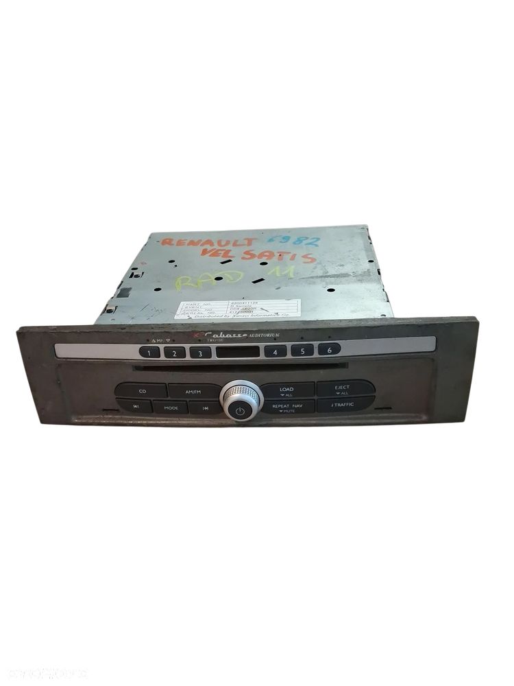 RADIO RENAULT VEL SATIS 8200411126 - 1