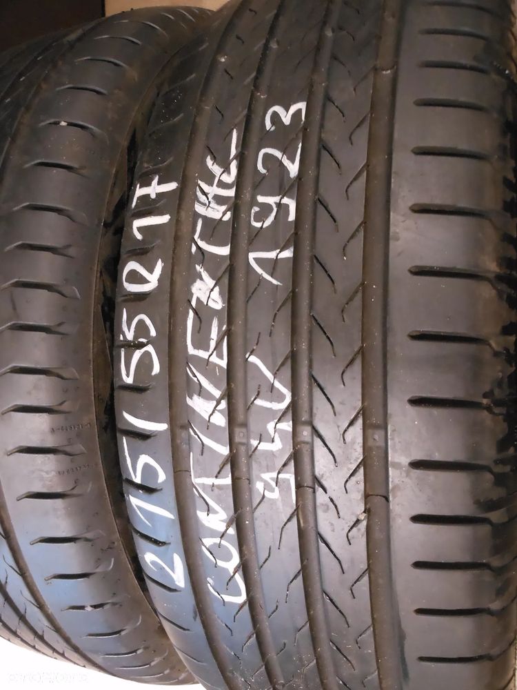 Opony 215/55r17 continental eco contact 6Q 6,8mm lato para - 2