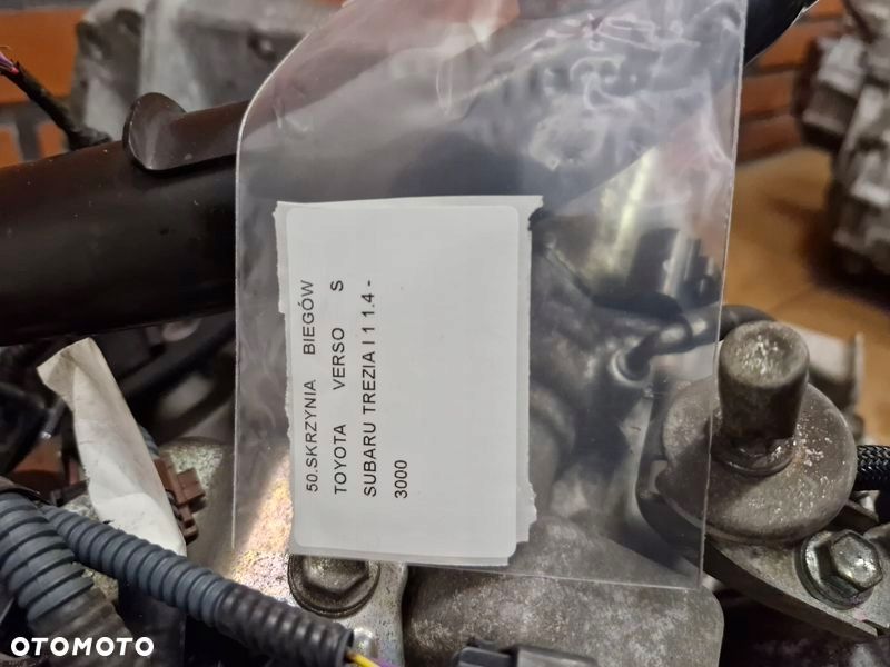 TOYOTA VERSO S SUBARU TREZIA 1 I 1.4 SKRZYNIA BIEGÓW - 8