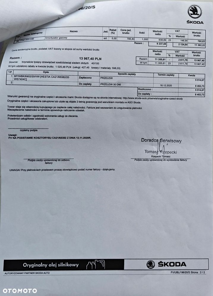 Skoda Octavia 2.0 TDI Elegance - 20