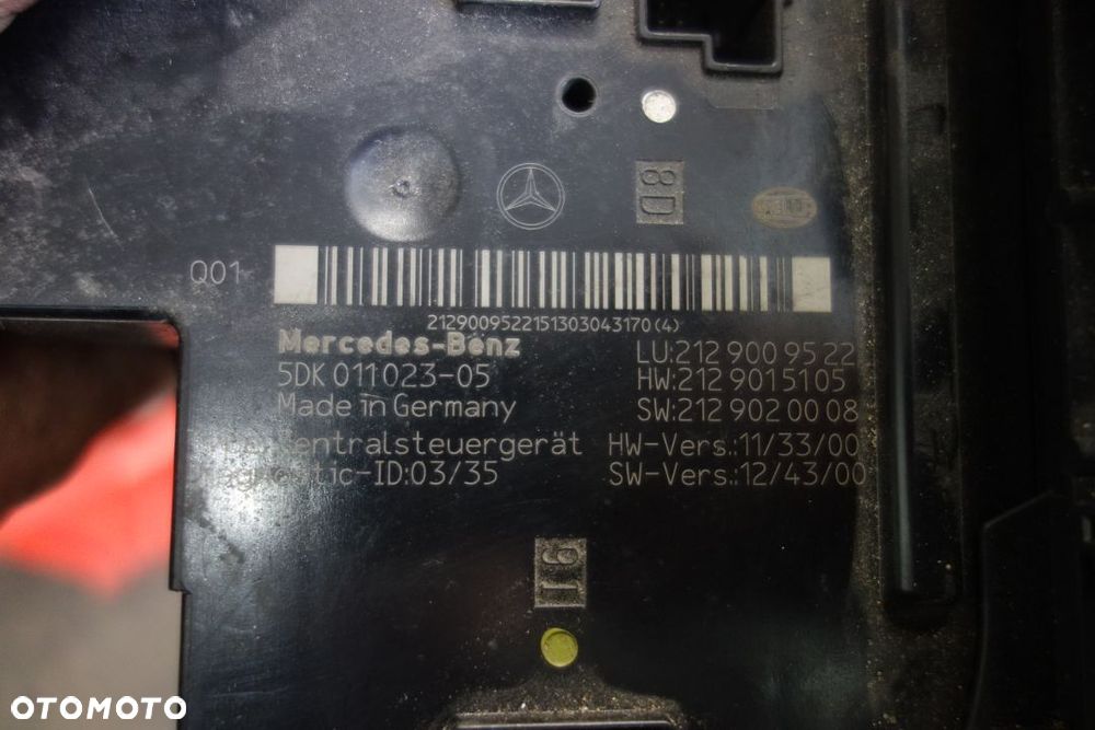 MODUŁ SAM BEZPIECZNIKÓW W212 3.0 CDI - 3