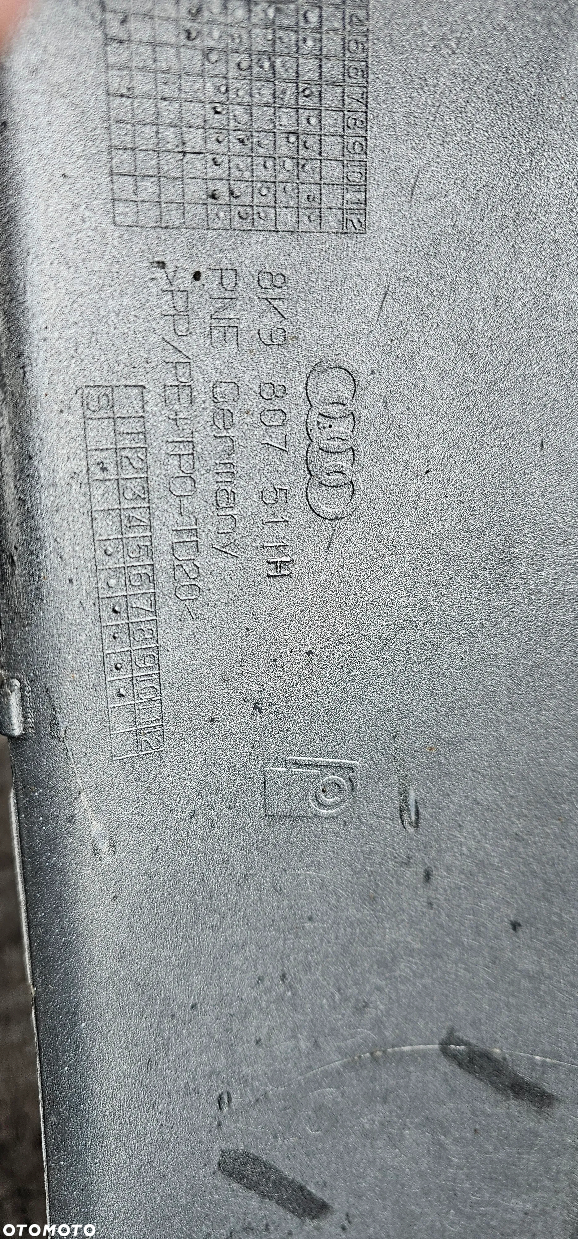 Zderzak tylny tył Audi A4 B8 Kombi 8K9807511H - 9