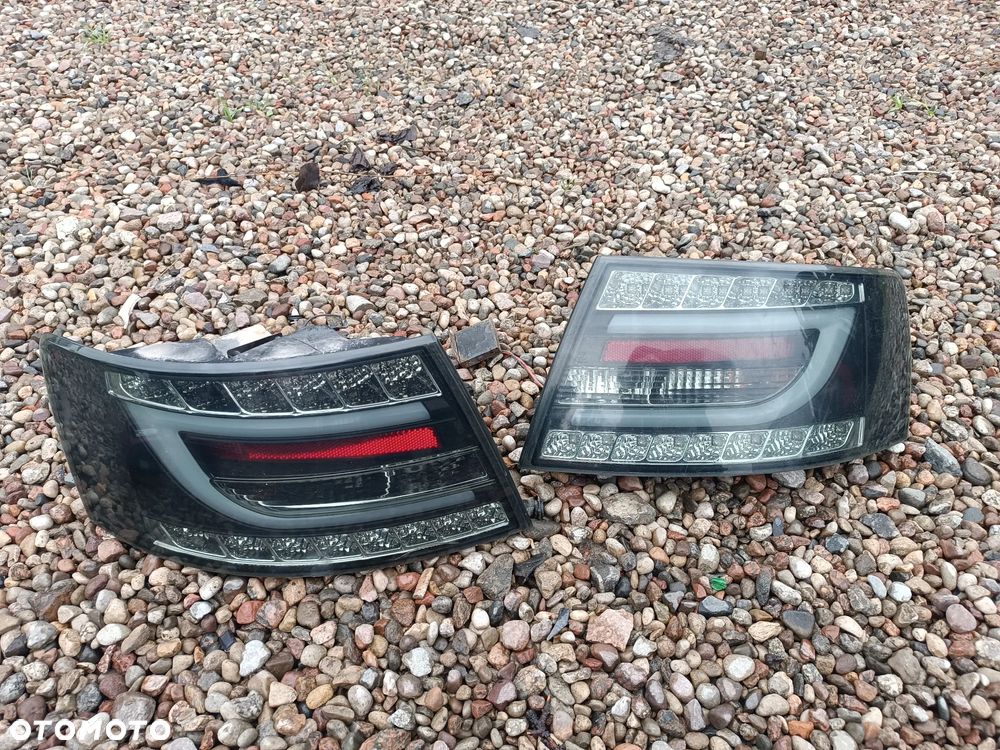 AUDI A6 C6 SEDAN LAMPY TYŁ TYLNE LEWA PRAWA KOMPLET - 1