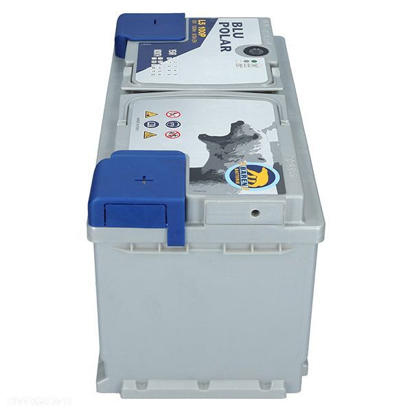 Akumulator Baren Blu Polar 12V 100Ah 870A EN P - 7