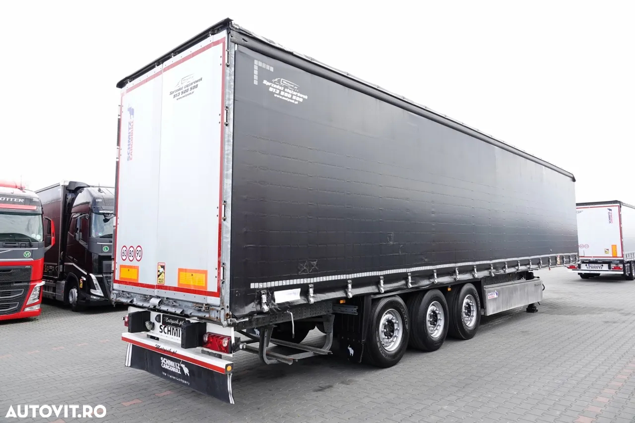 Schmitz Cargobull STANDARD / COȘ DE PALET / PRELAȚĂ ÎNFORMATĂ / IMPORTAT - 5