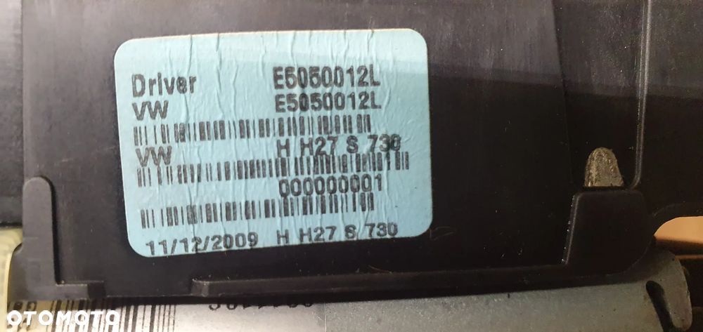 Silnik siłownik klapy bagażnika lewy VW Passat B6 3C9827383G - 6