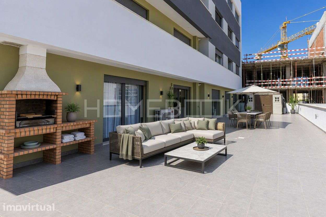 T3 Novo com Terraço e Garagem na Rua Ivone Silva - Grande imagem: 4/30