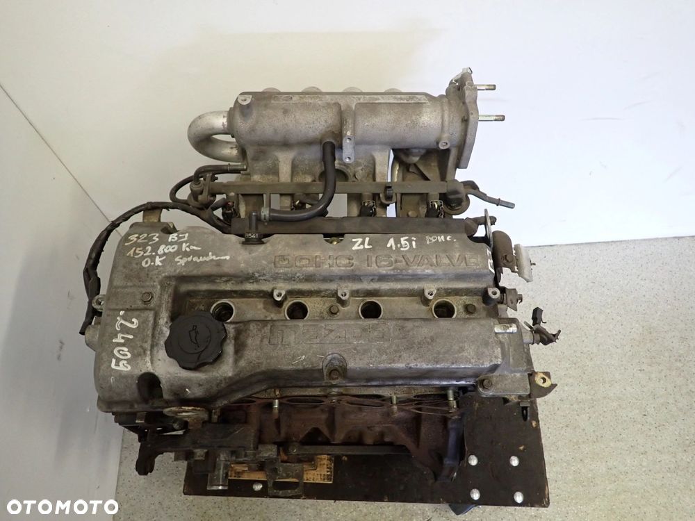 MAZDA 323 BJ 98-01 1,5 i SILNIK BENZYNA MOTOR ZL 152 800 Km - 7